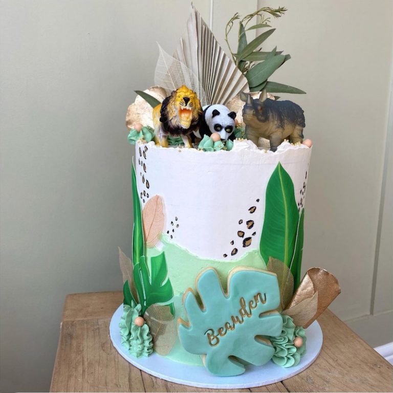 15+ Jungle Theme Baby Shower Cakes To Inspire You
