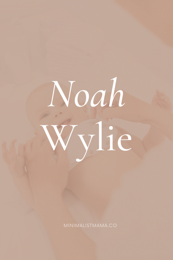 105+ Precious Middle Names for Noah That'll Melt Your Heart