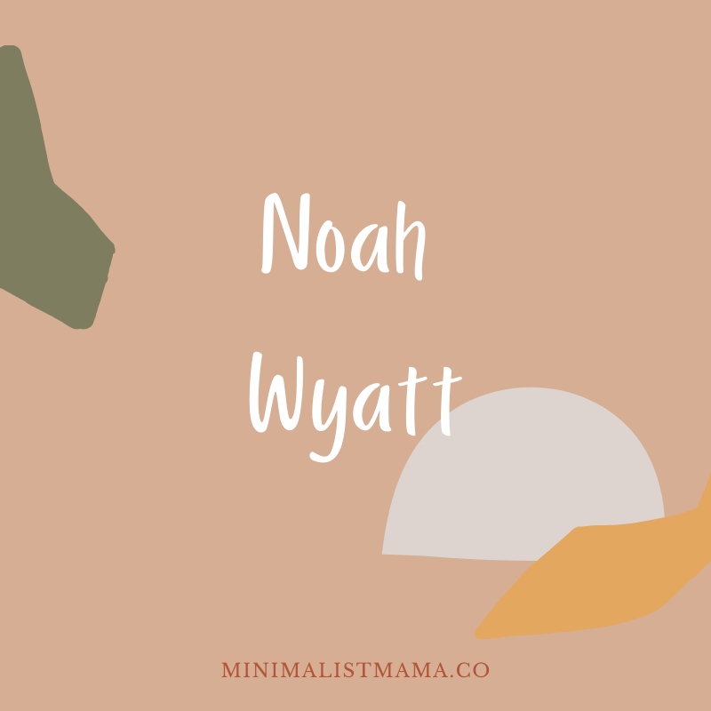 105+ Precious Middle Names for Noah That'll Melt Your Heart