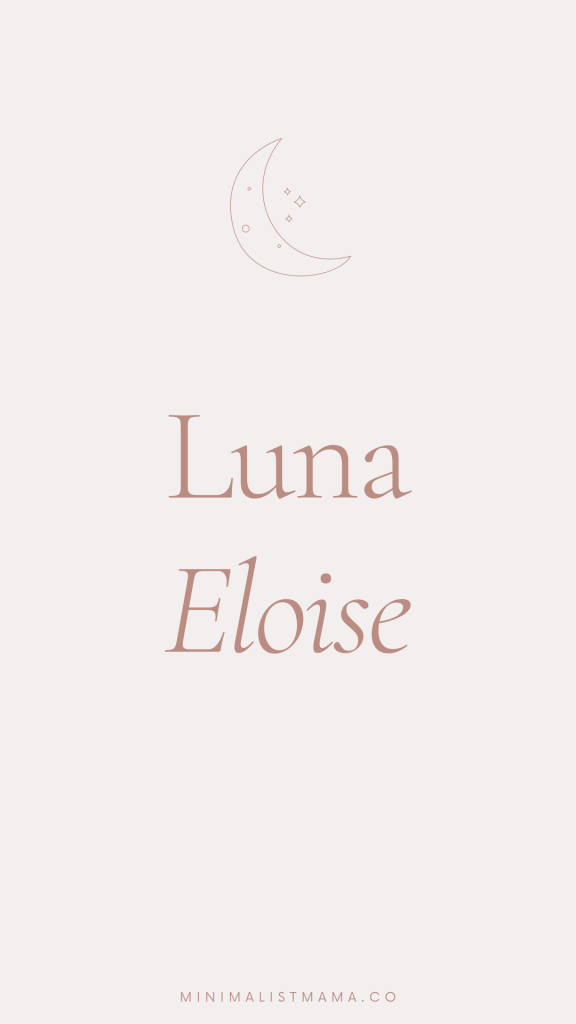 125 Prettiest Middle Names For Luna That Will Totally End Your Search