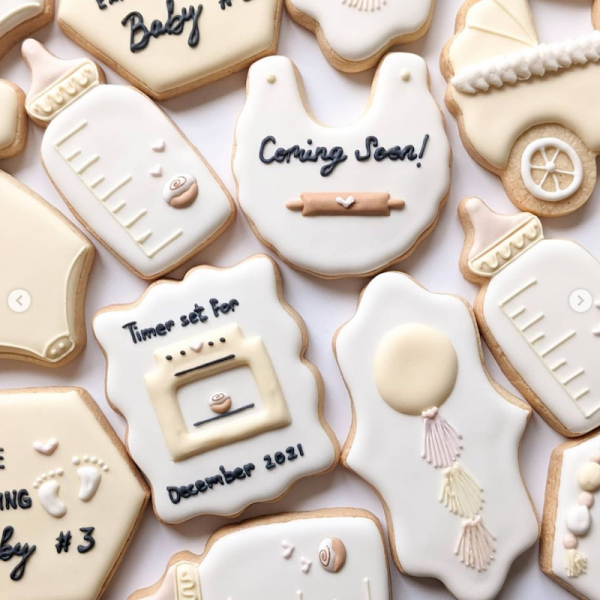 19+ Adorable Pregnancy Announcement Cookies You Should Totally Copy