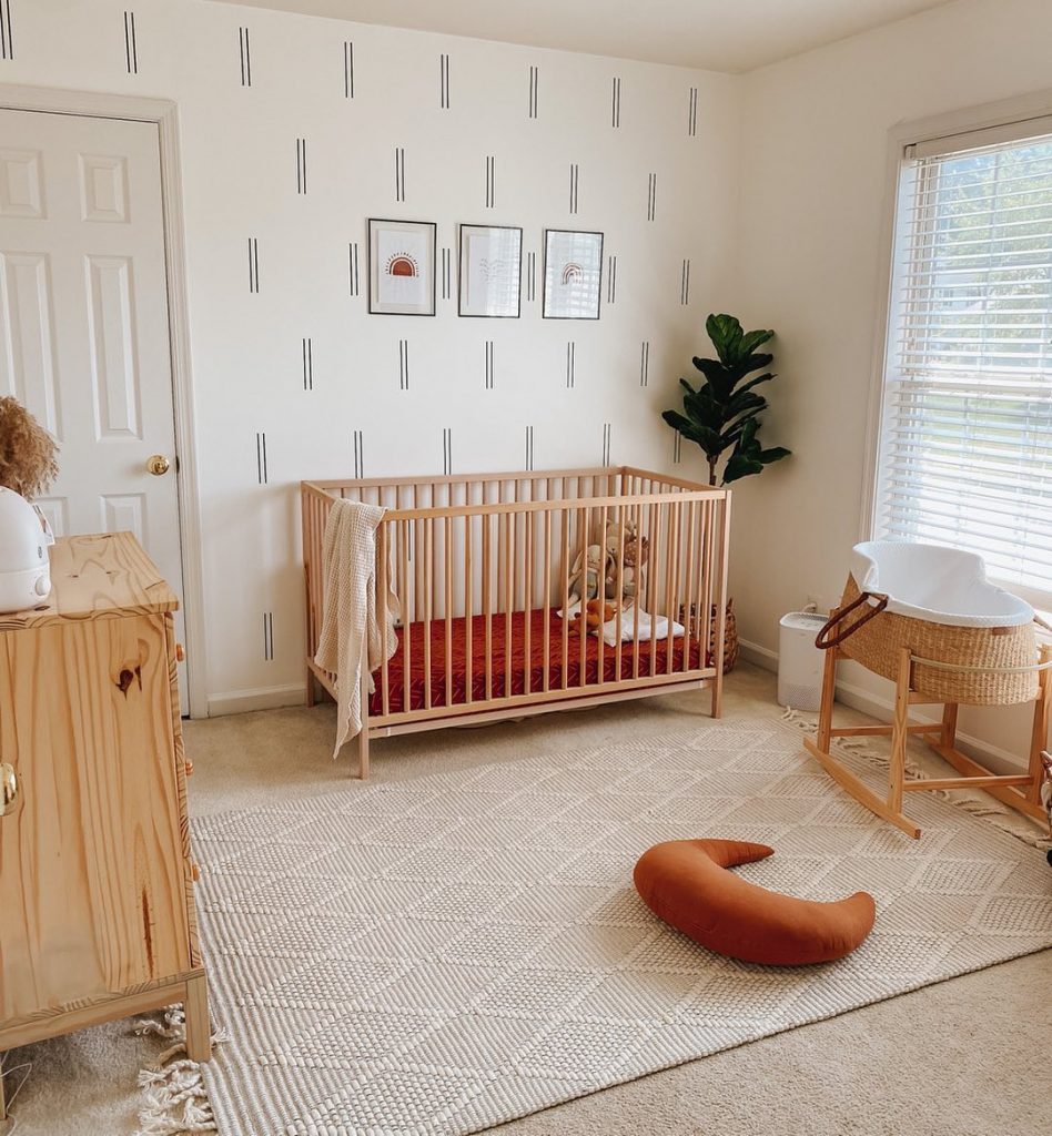 29+ JawDropping Nursery Accent Walls I'm Swooning Over
