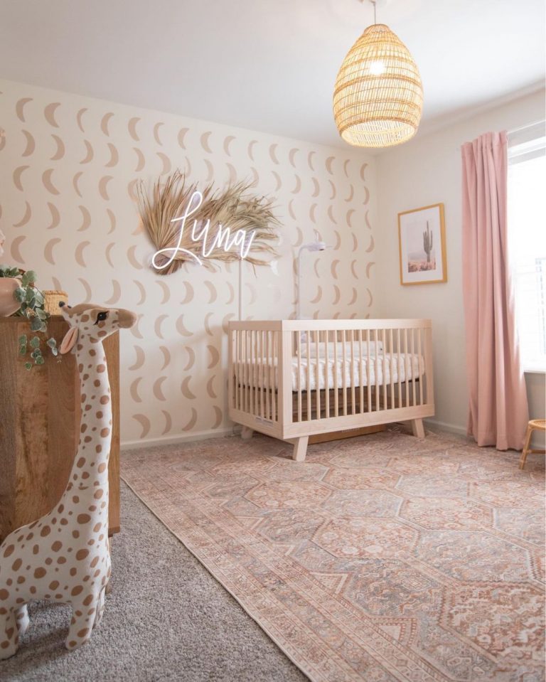 29+ JawDropping Nursery Accent Walls I'm Swooning Over
