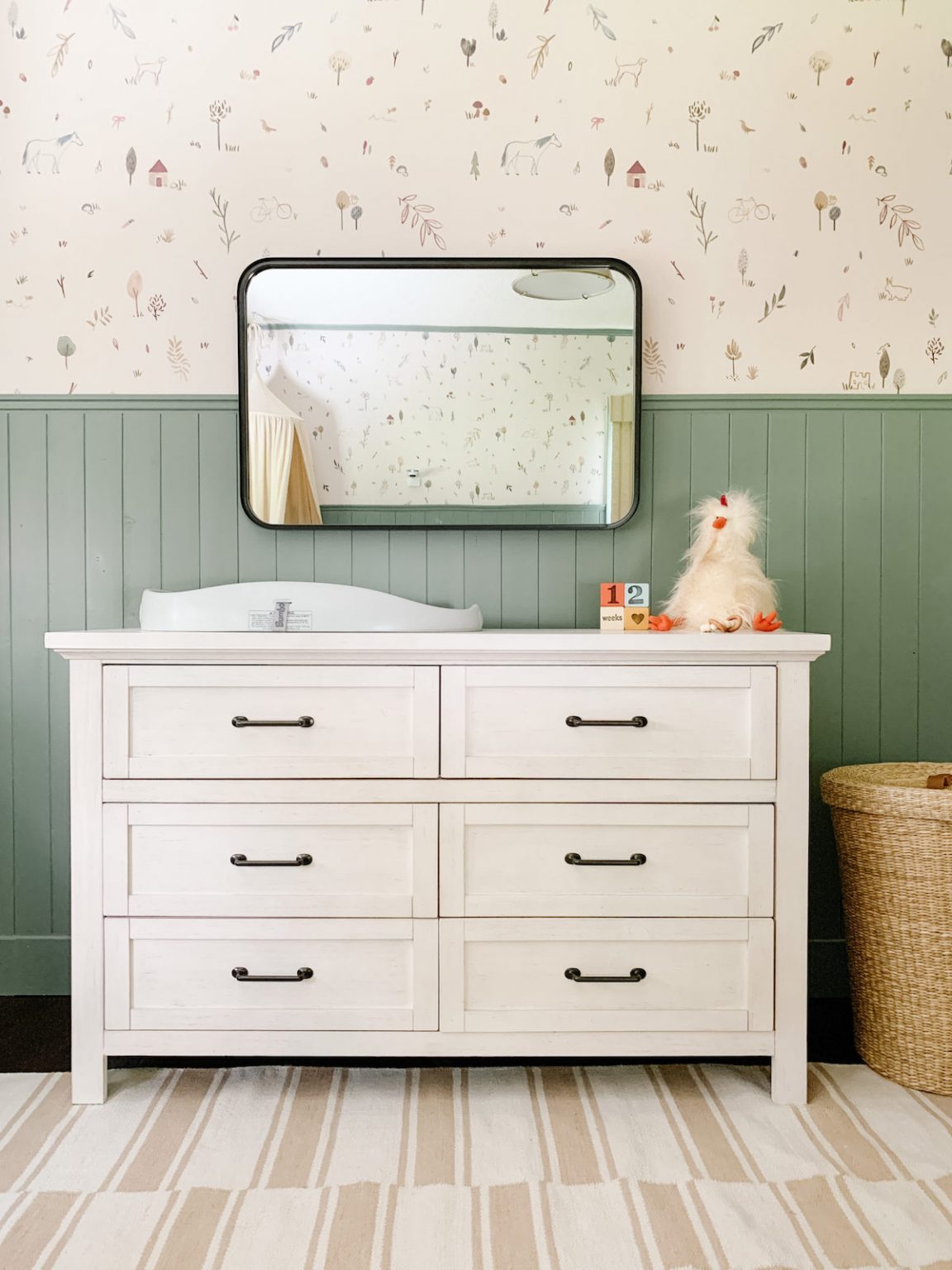 29+ JawDropping Nursery Accent Walls I'm Swooning Over