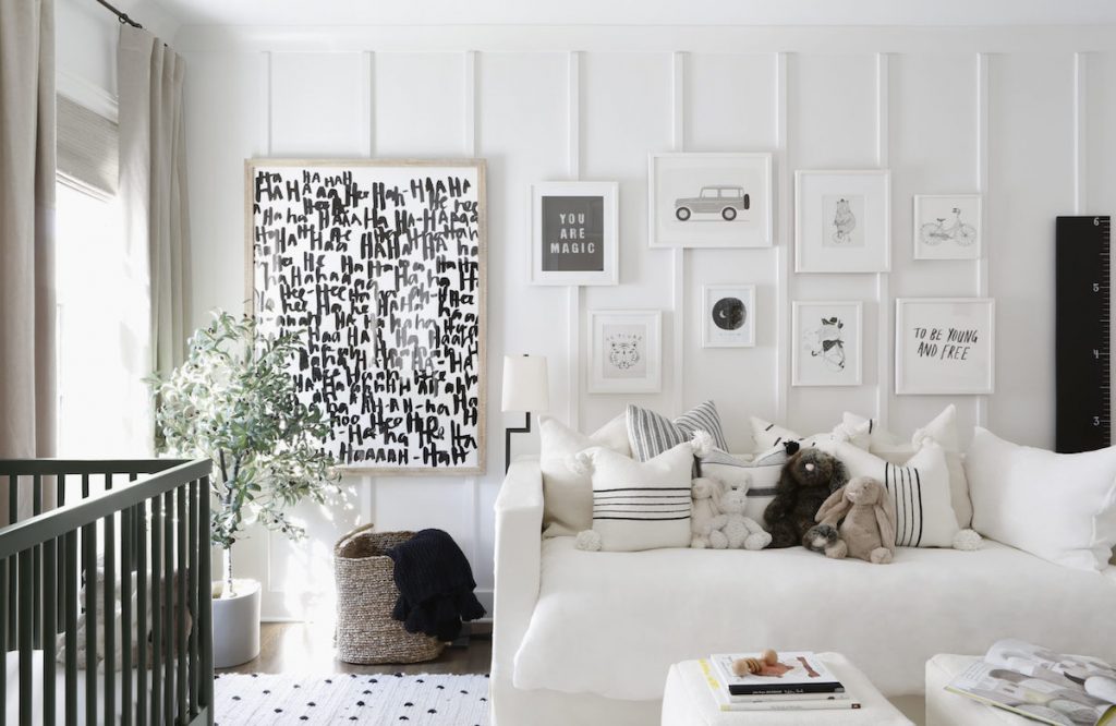 29+ JawDropping Nursery Accent Walls I'm Swooning Over