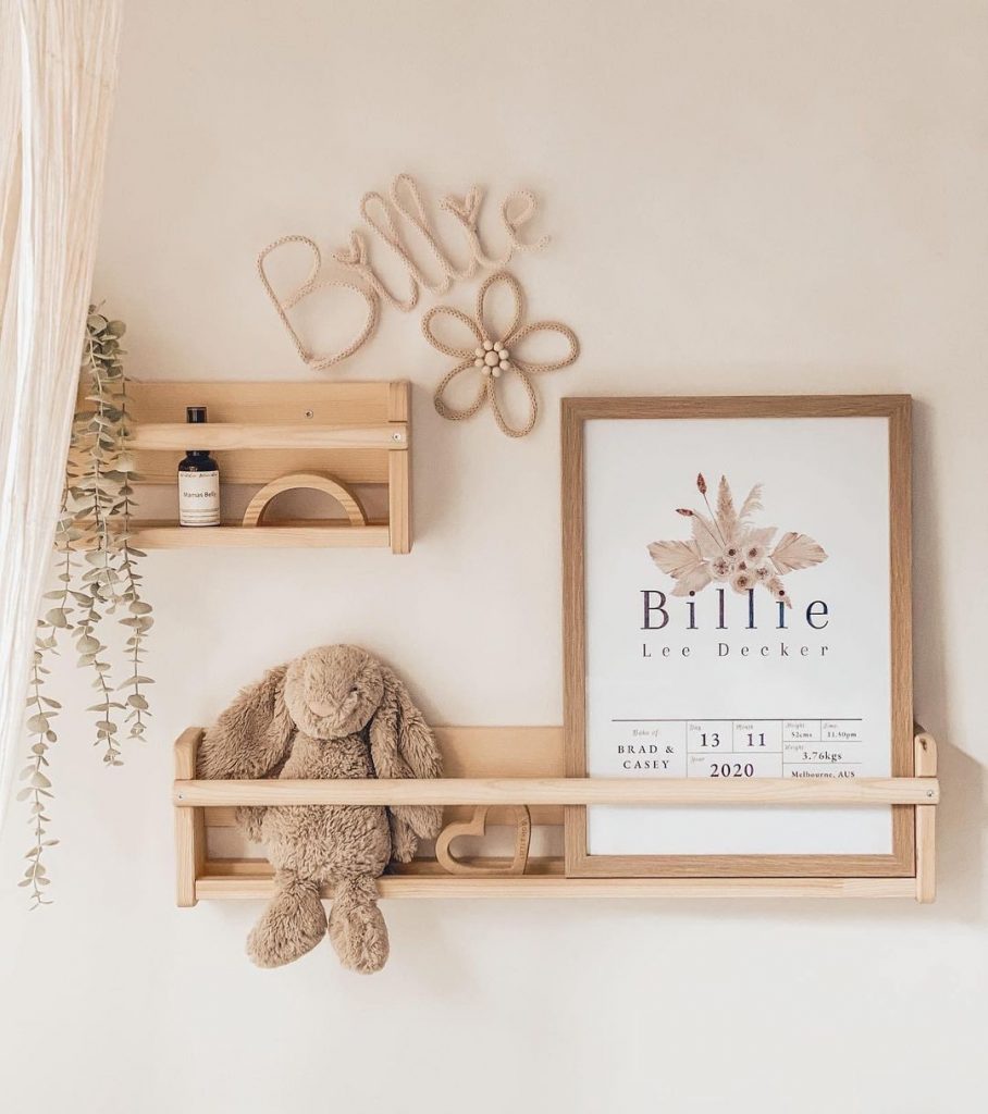 45+ Adorable Nursery Shelf Decor Ideas You Need To See