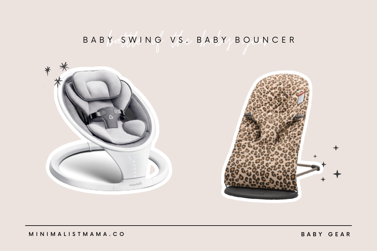 Baby bouncer online swing