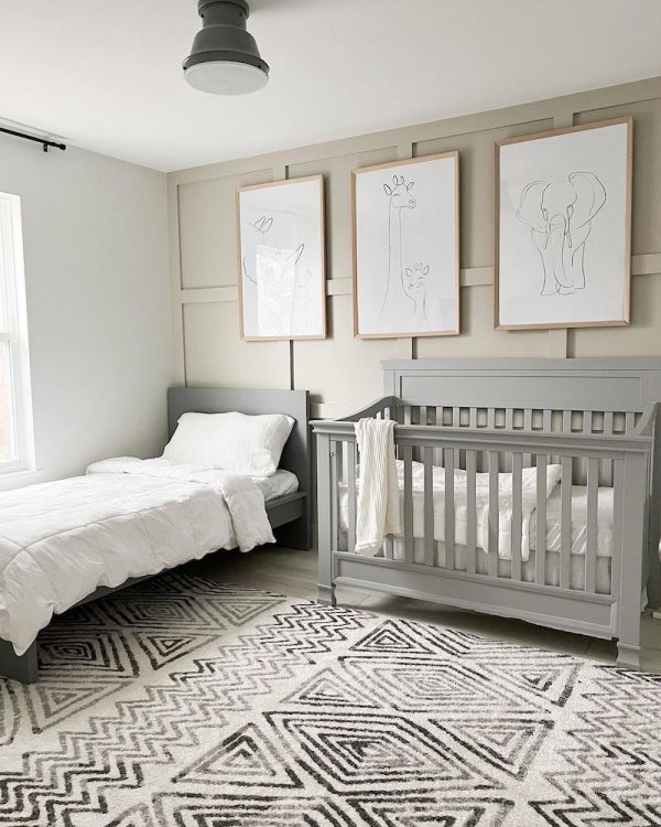 19+ *Stunning* Nursery Board and Batten, Wainscoting & Beadboard Ideas ...