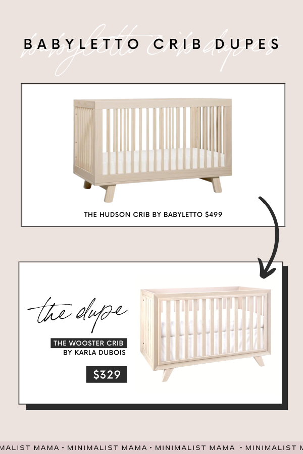 3+ *Really Good* Babyletto Crib Dupes You *Need* To See