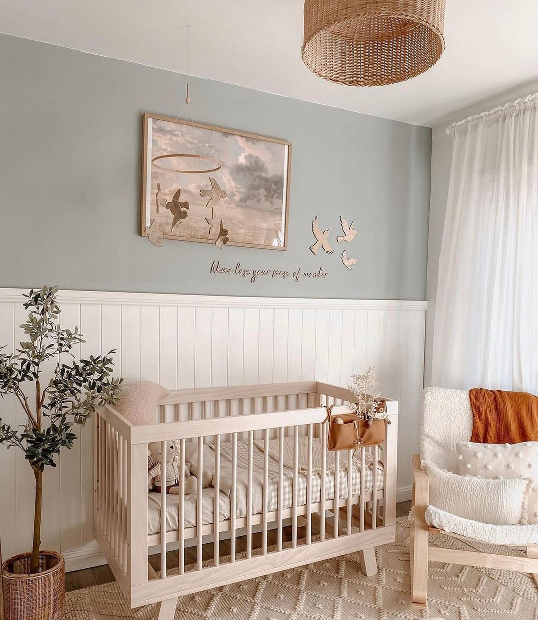 bright green nursery ideas