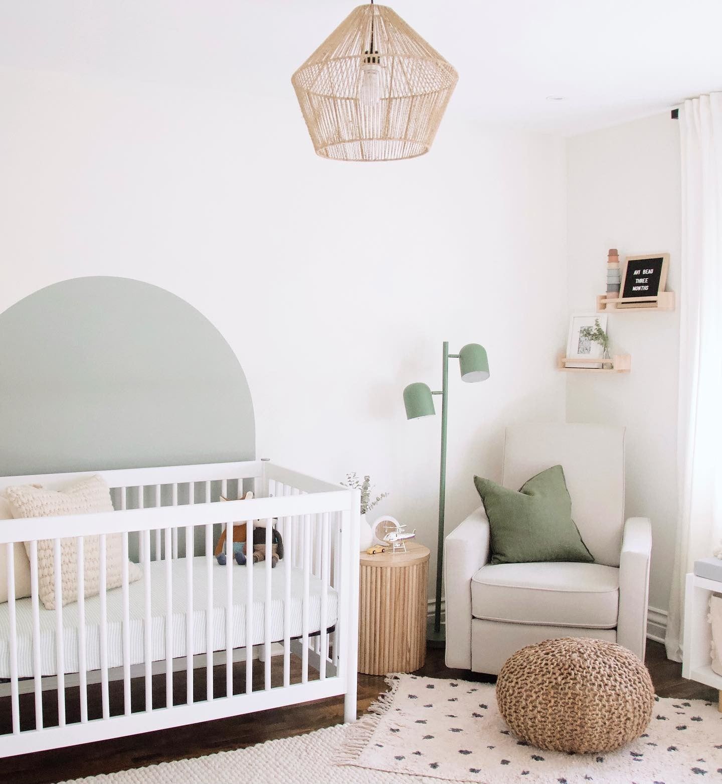 Sage Green And Grey Nursery