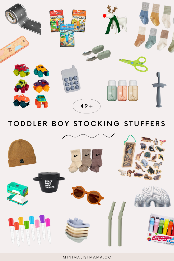 49+ *Super Cool* Toddler Boy Stocking Stuffer Ideas (2024)