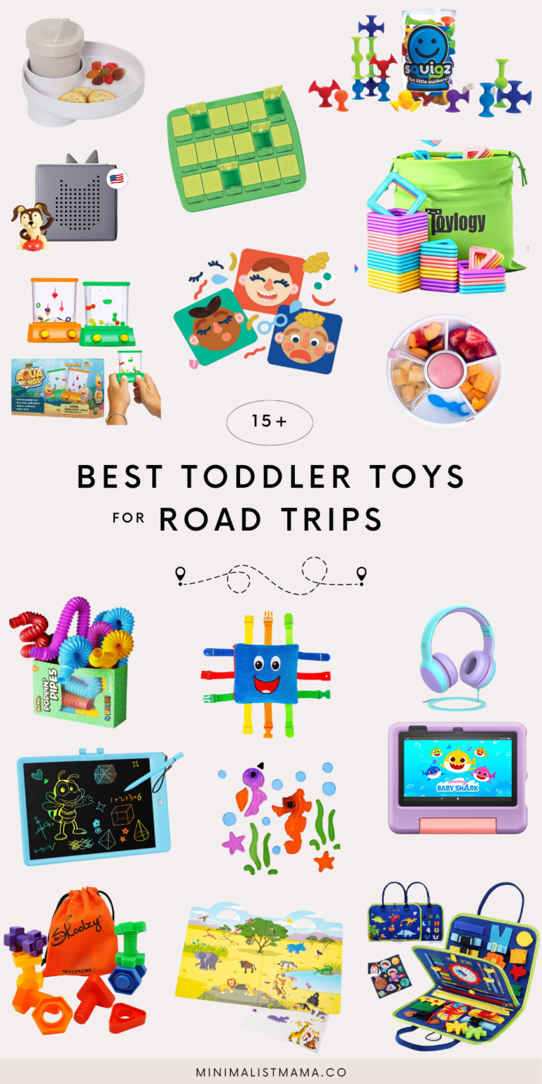 15+ BEST Toddler Toys for Road Trips (From A Real Mom) 2023