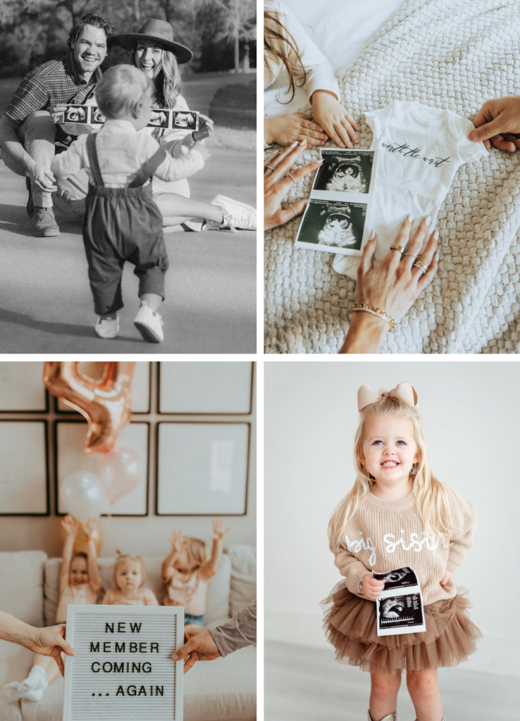 35+ *Ridiculously Precious* Sibling Pregnancy Announcement Photos
