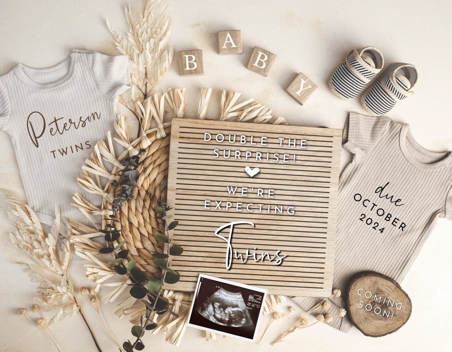 25+ *Unique* Twin Pregnancy Announcement Ideas 2023