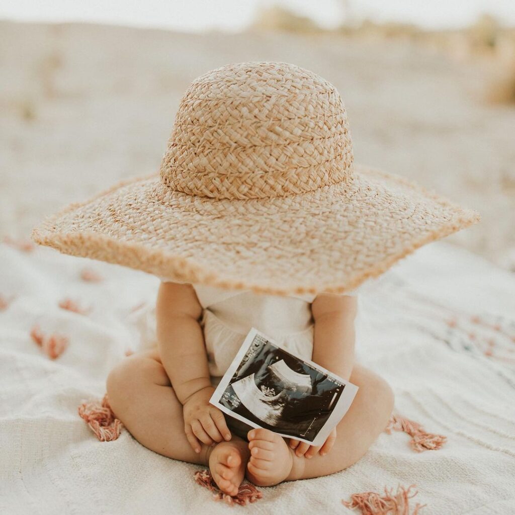 summer pregnancy announcement