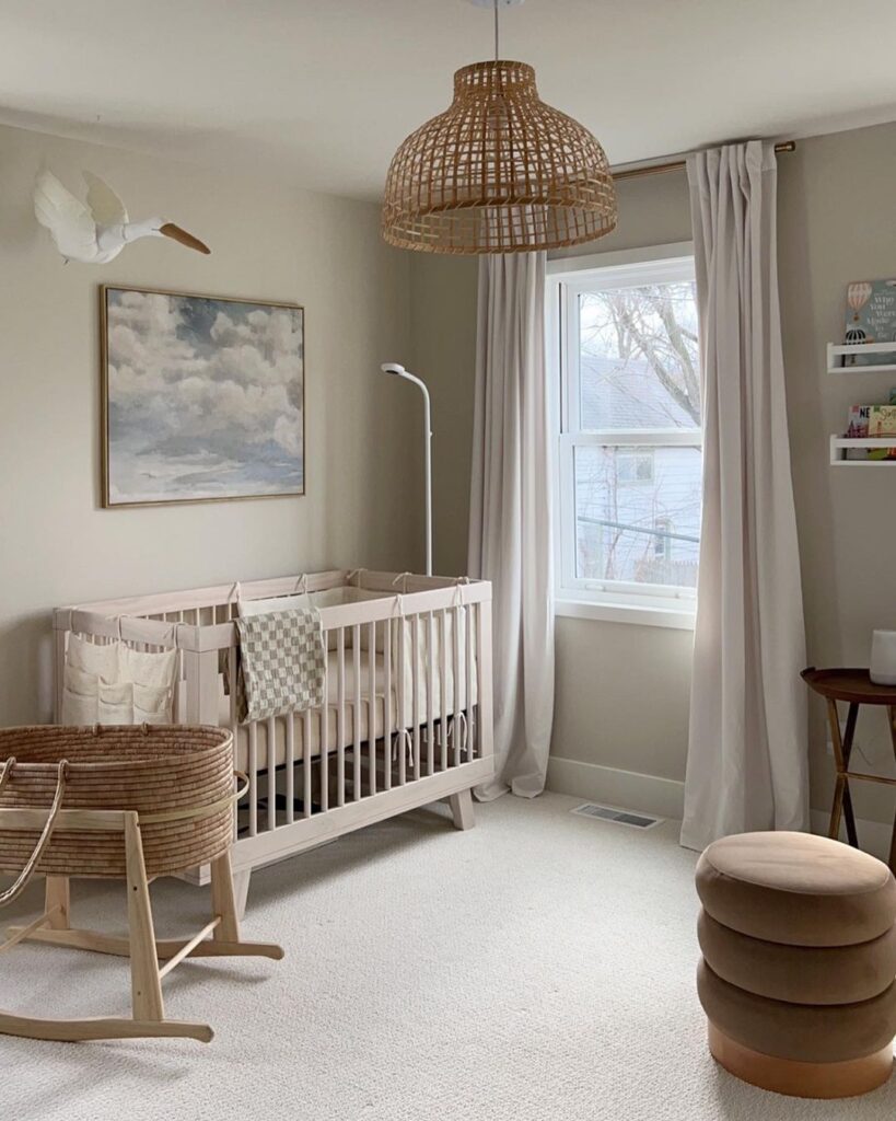 25+ *Best* Natural Nursery Ideas (Beige Nursery Decor, Design & Ideas ...
