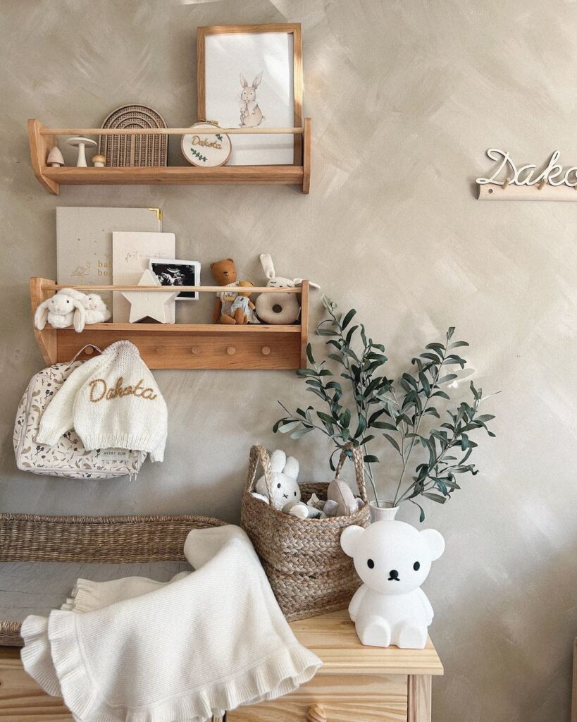 25+ *Best* Natural Nursery Ideas (Beige Nursery Decor, Design & Ideas ...