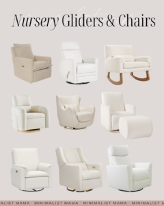 The 9+ Best Nursery Gliders For Your Baby Room
