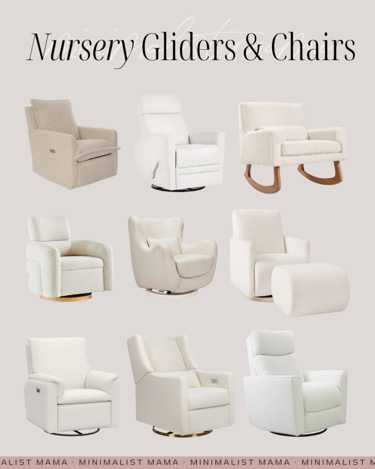 The 9+ Best Nursery Gliders For Your Baby Room