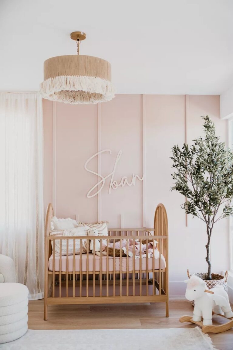 29+ Pink Nursery Ideas I'm Totally Obsessing Over