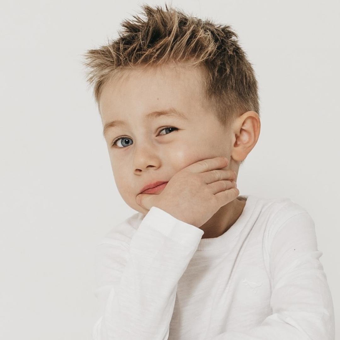 Boy's hairstyle