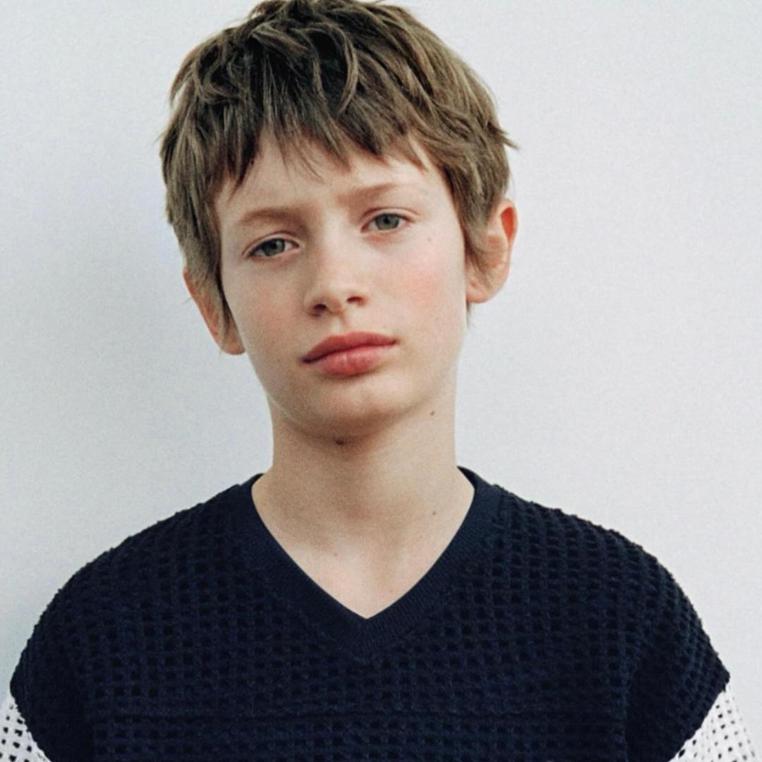 Boy's hairstyle