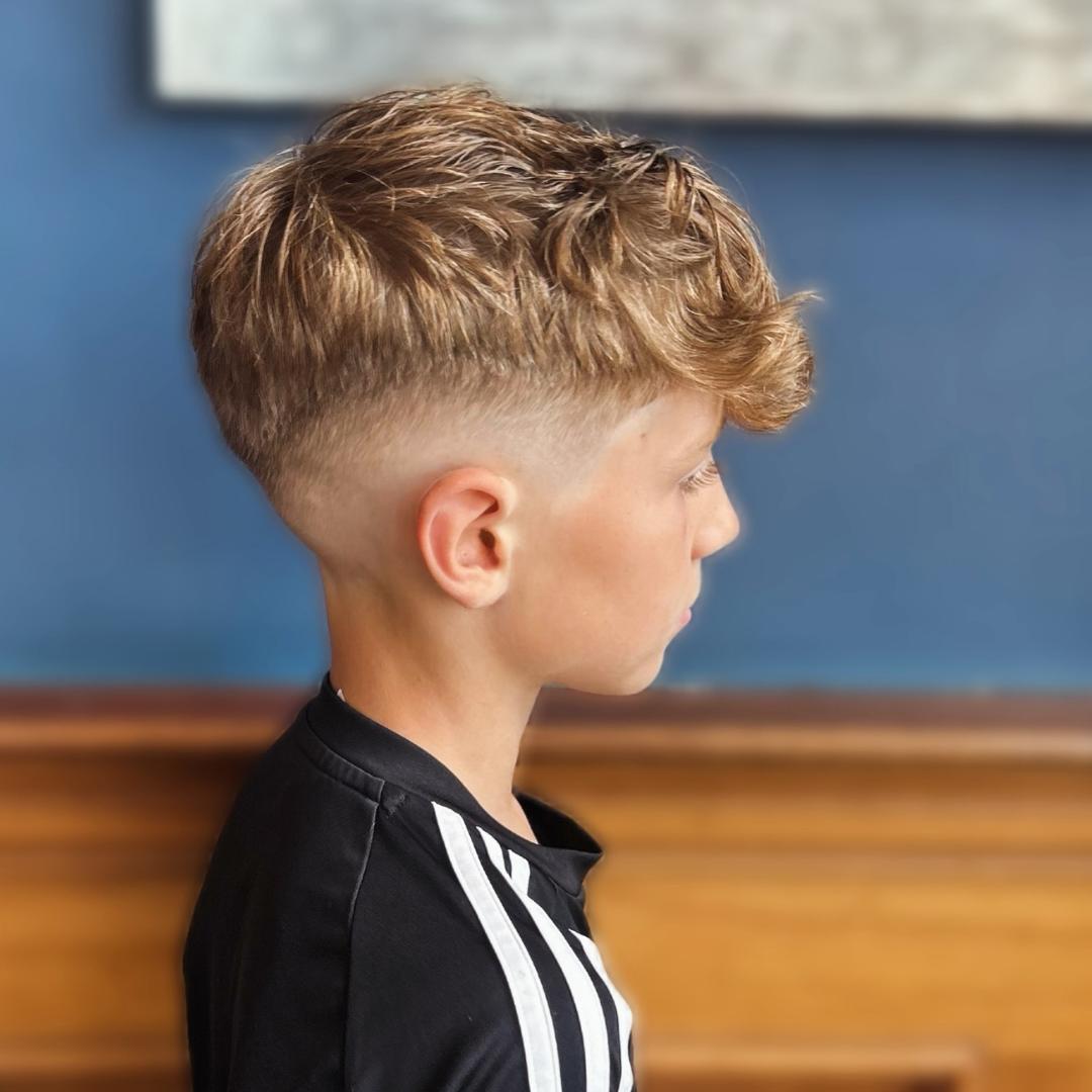 Boy's hairstyle