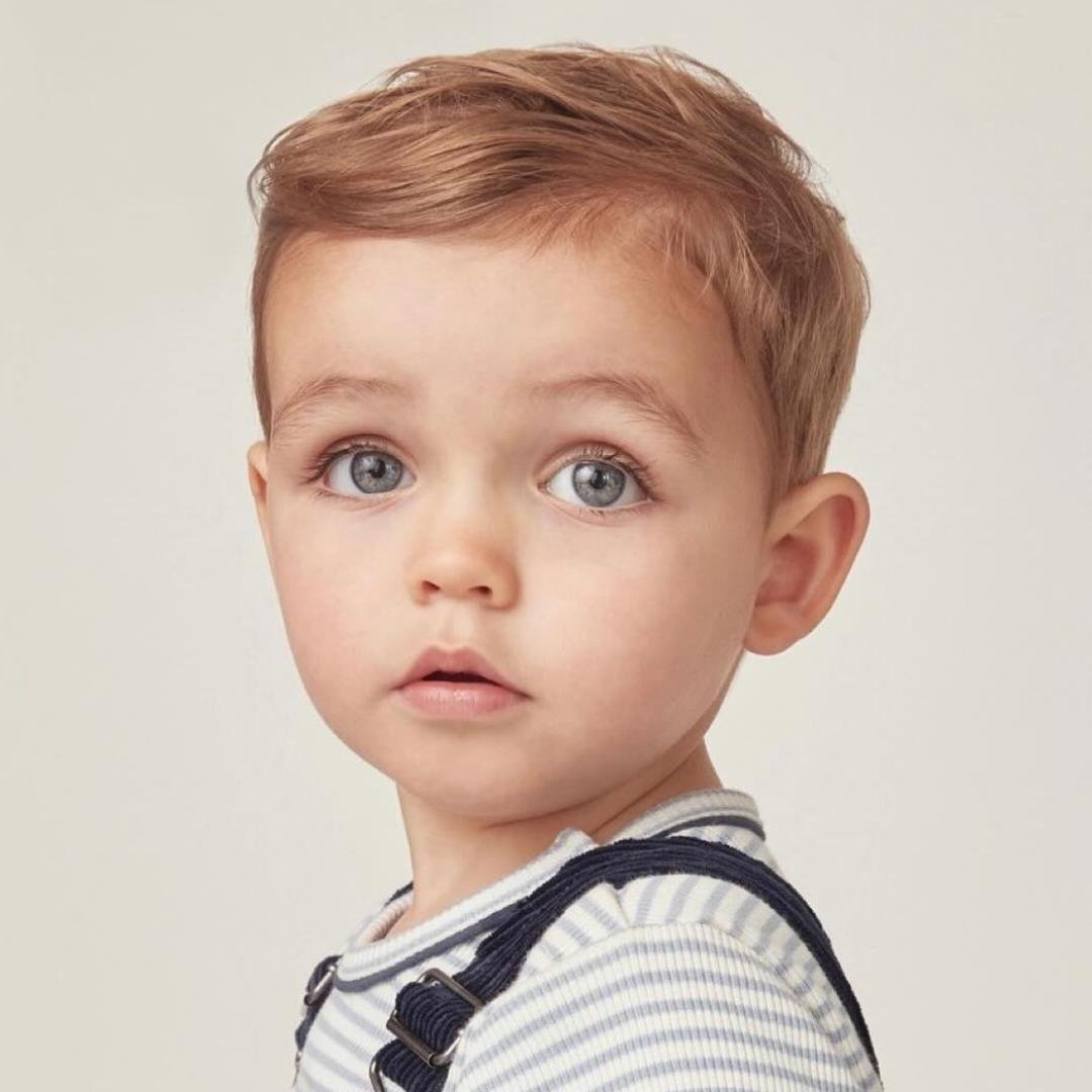 Boy's hairstyle