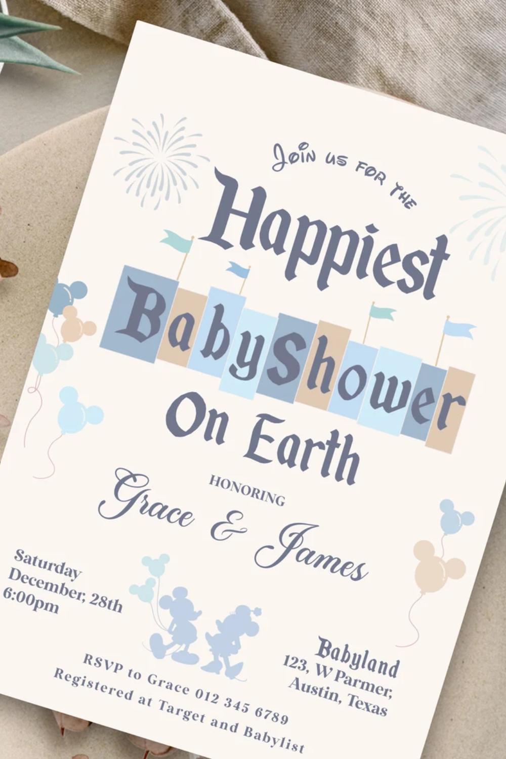 disney baby shower
