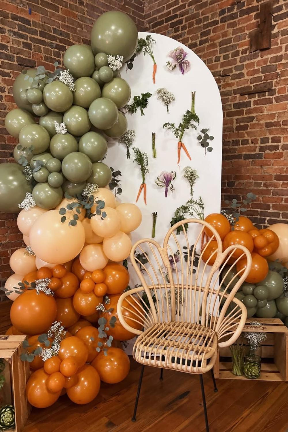 locally grown baby shower