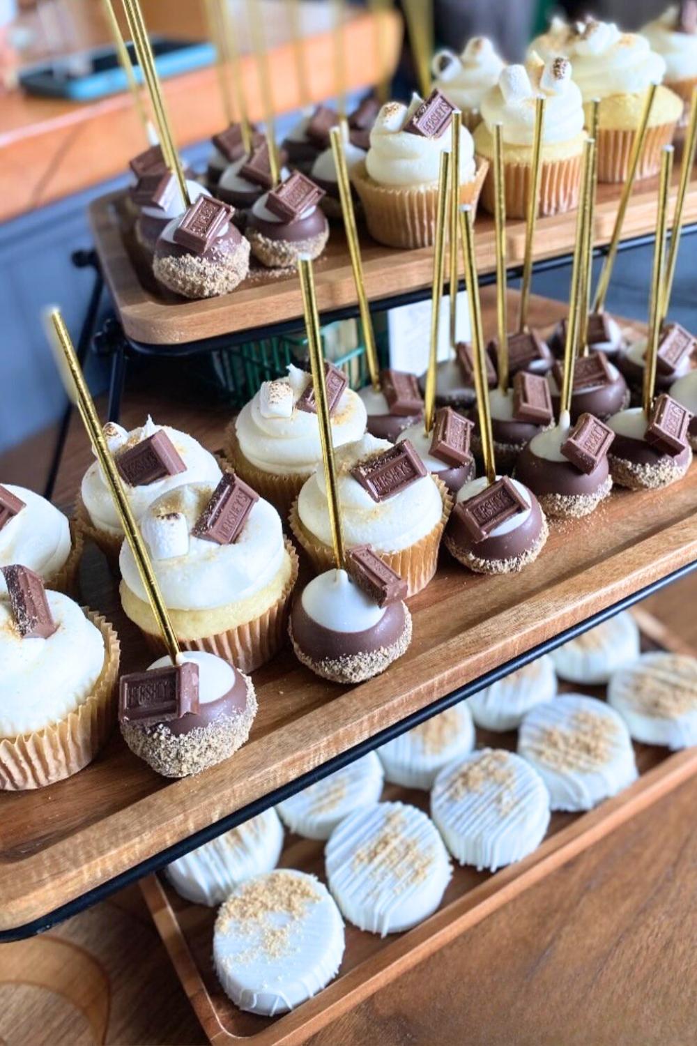 smores dessert spread