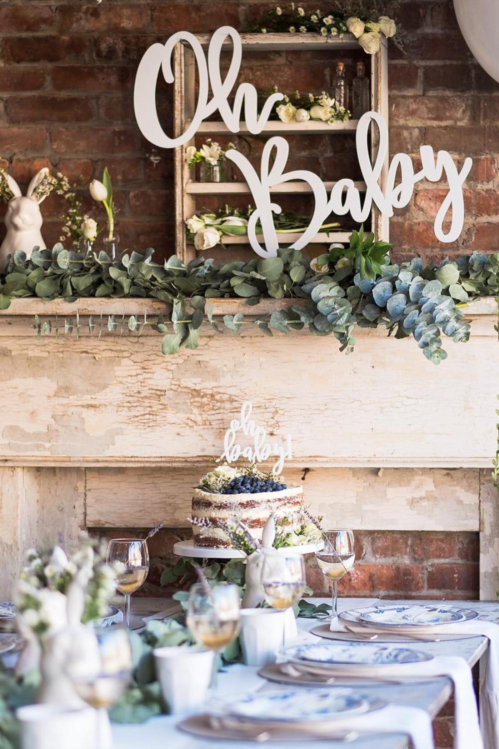 winter baby shower