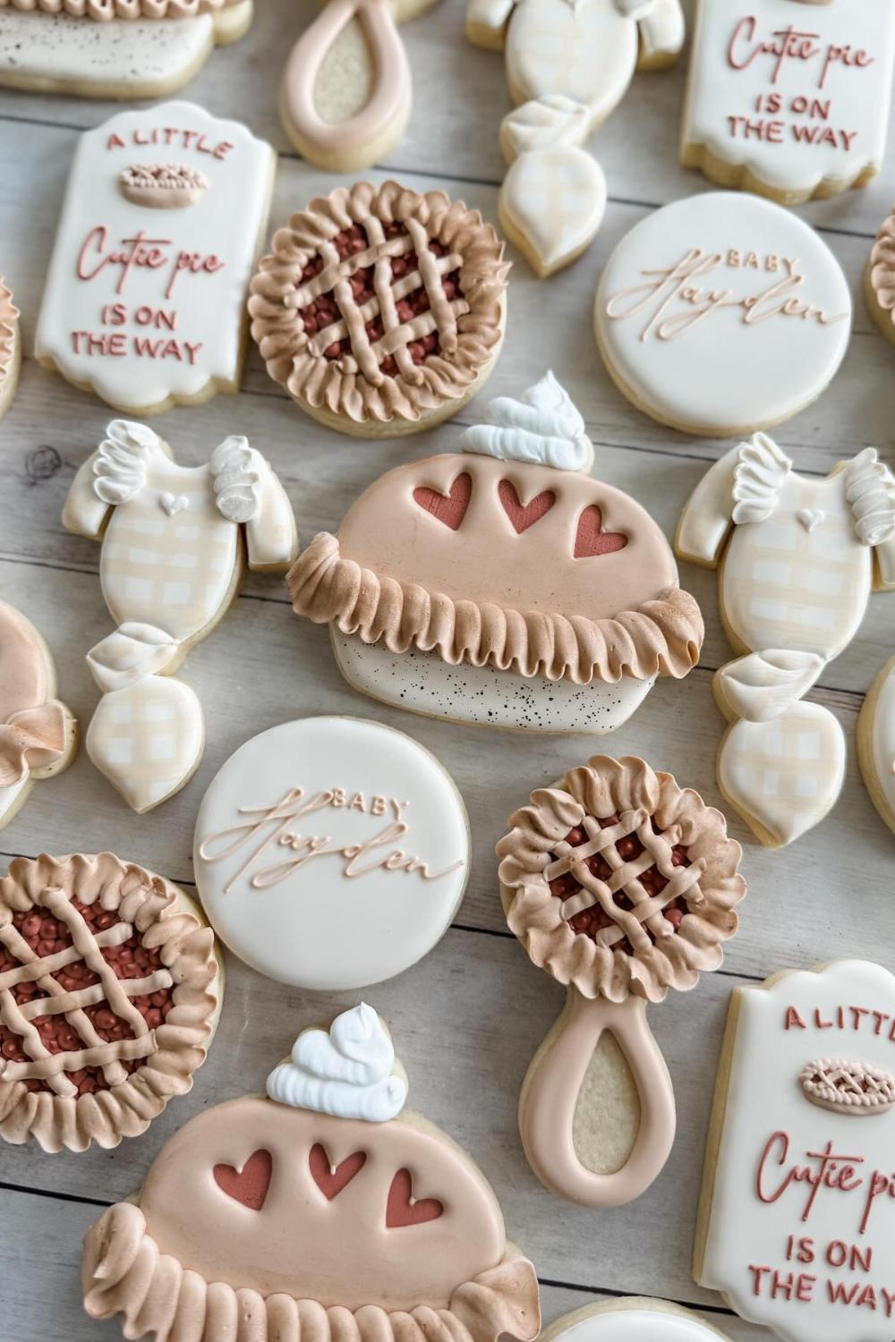 a cutie pie baby shower