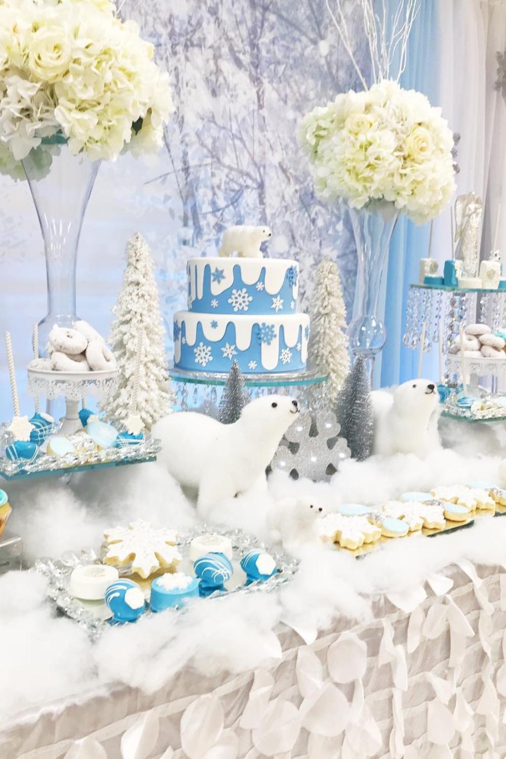 winter baby shower