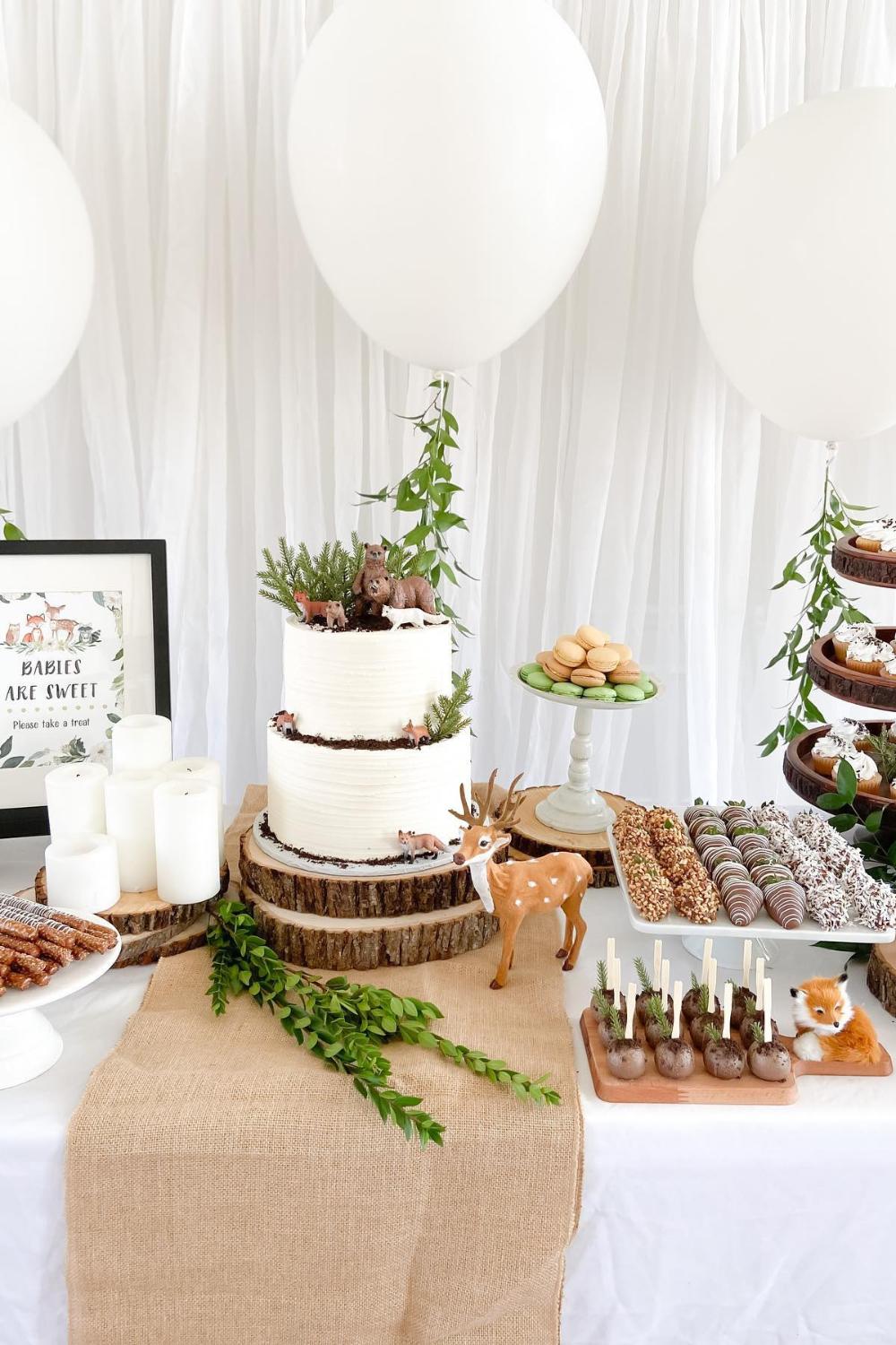 winter baby shower