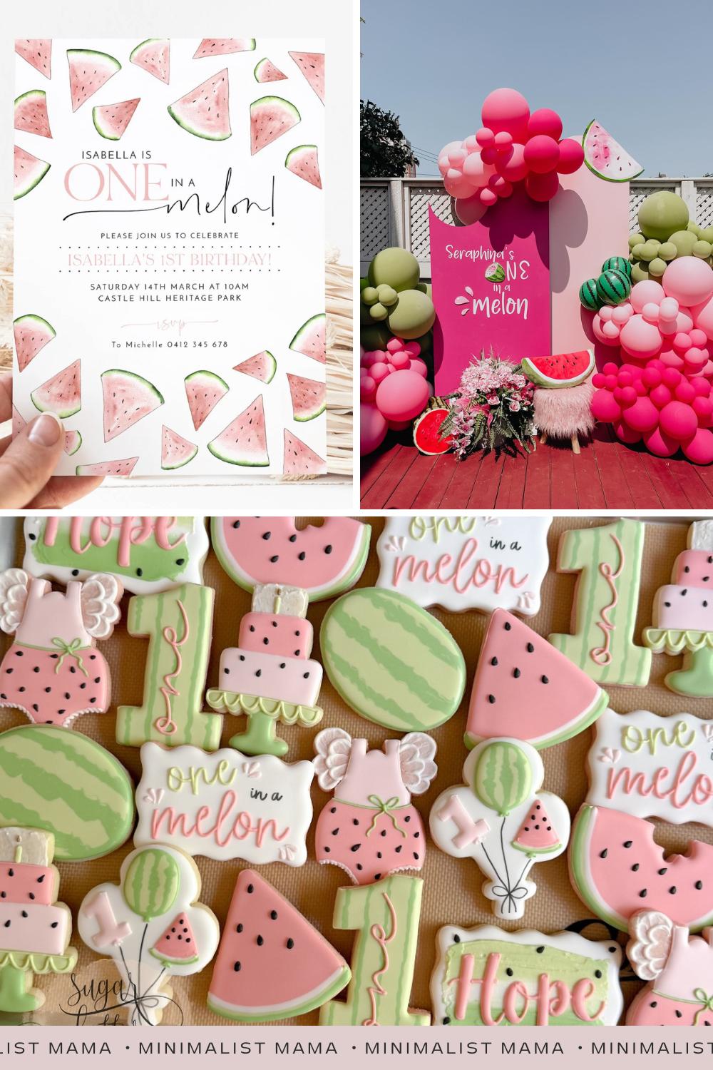 melon birthday party