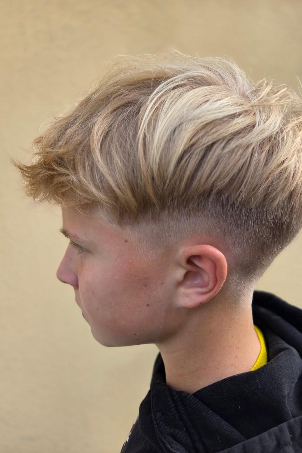 boy's haircut