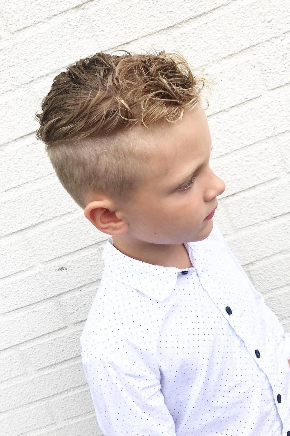 boy's haircut